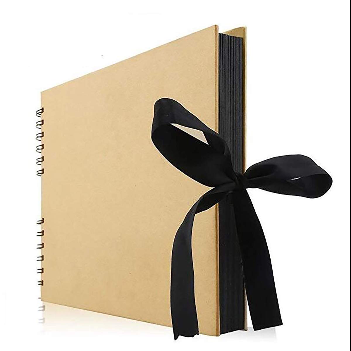 GOTIDEAL: Scrapbook Album with Metallic Markers & Photo Corners (Multiple Sizes & Colors)
