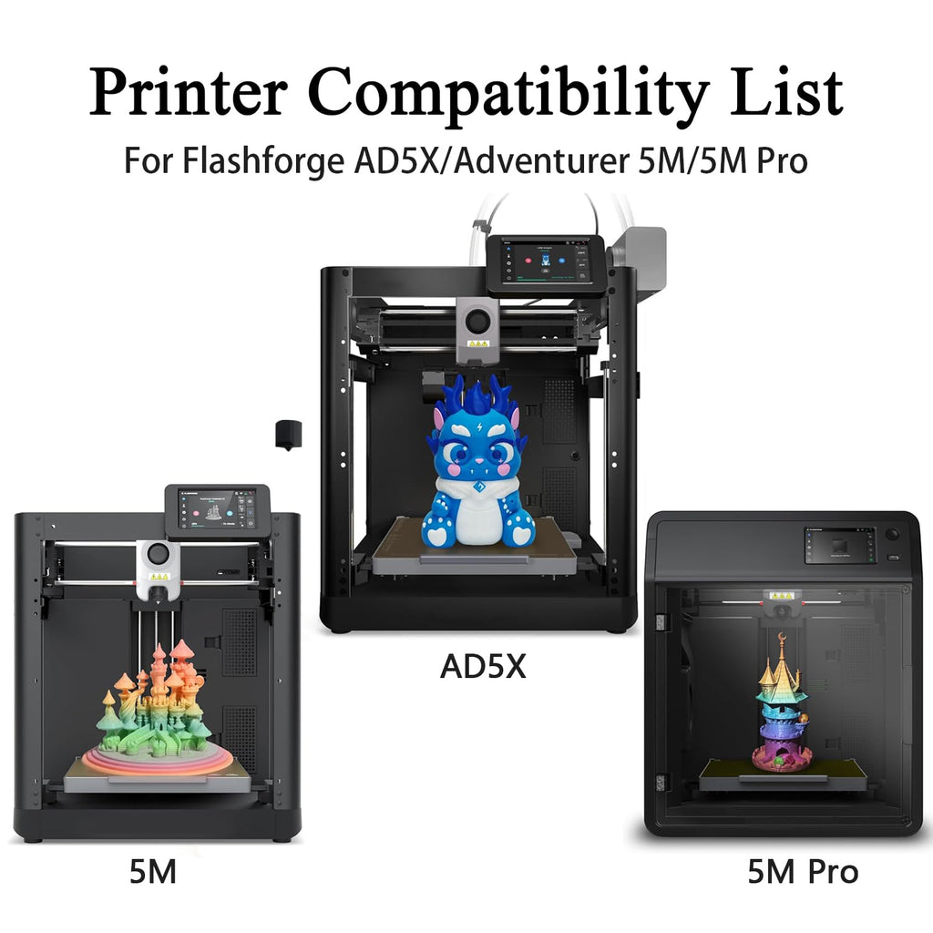 AD5X Build Plate with Handle for FLASHFORGE Adventurer 5M/5M Pro/AD5X