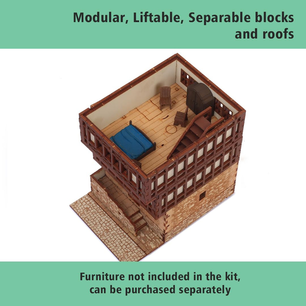 I BUILT IT Medieval Building Model Kits (Select Model)