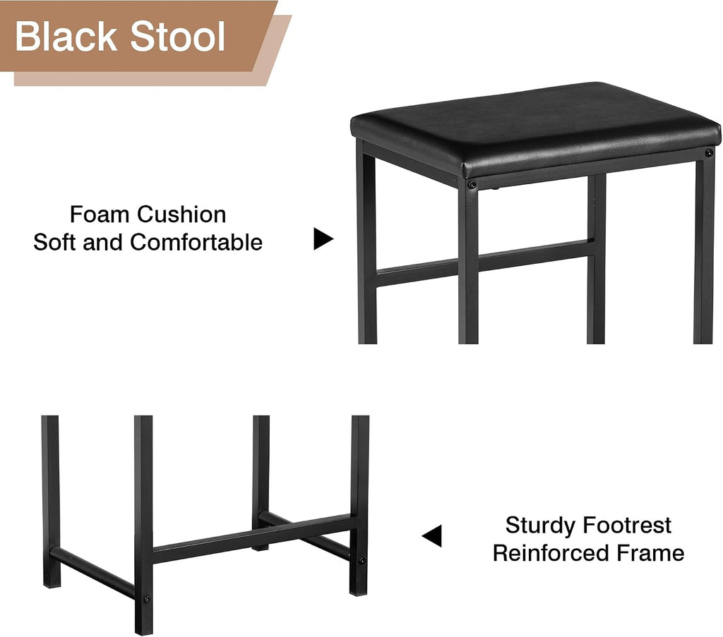 VECELO Adjustable Drafting and Art Desk with Stool