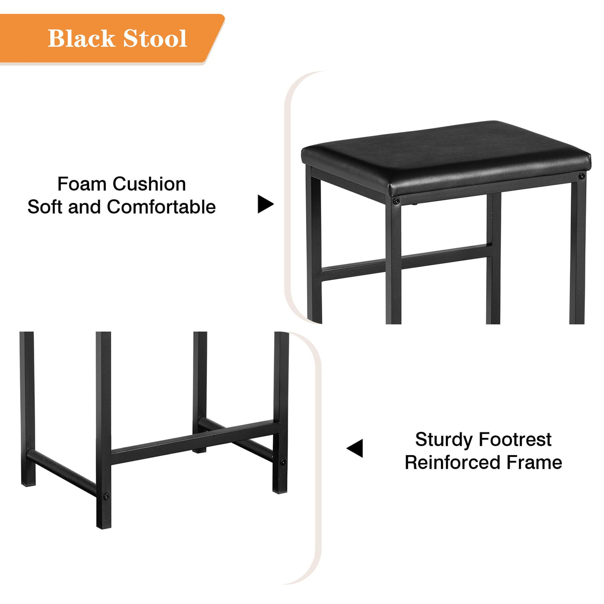 VECELO Adjustable Drafting and Art Desk with Stool