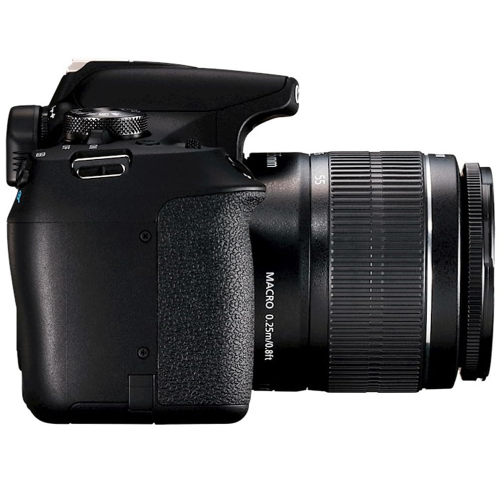 Canon EOS Rebel T7 DSLR Camera with EF-S 18-55mm F3.5-5.6 is II Lens Bundle