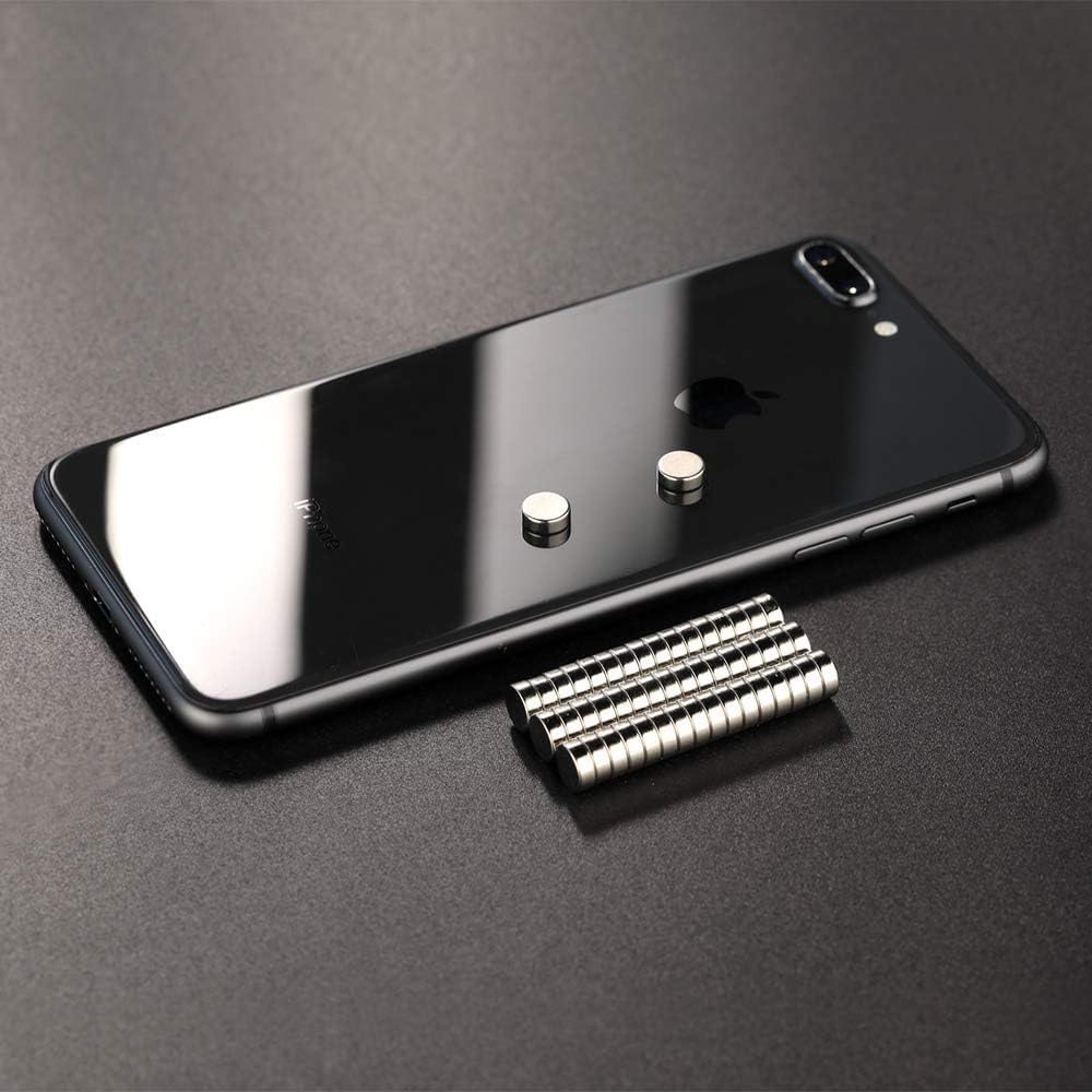 RHINOCATS 400Pcs Small Magnets, 4 Different Sizes Tiny Mini Magents, Multi-Use for Fridge, DIY, Office, Hobbies, Crafts and Science
