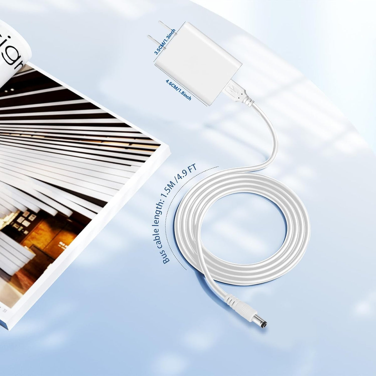 Power Cord Compatible with Flycatcher Smart Sketcher 2.0 Only for V1
