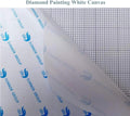 5Pcs/Lot 20x20CM Diamond Painting Canvas with Glue, Round/Square Blank Grid Canvas Empty for Customized Projects