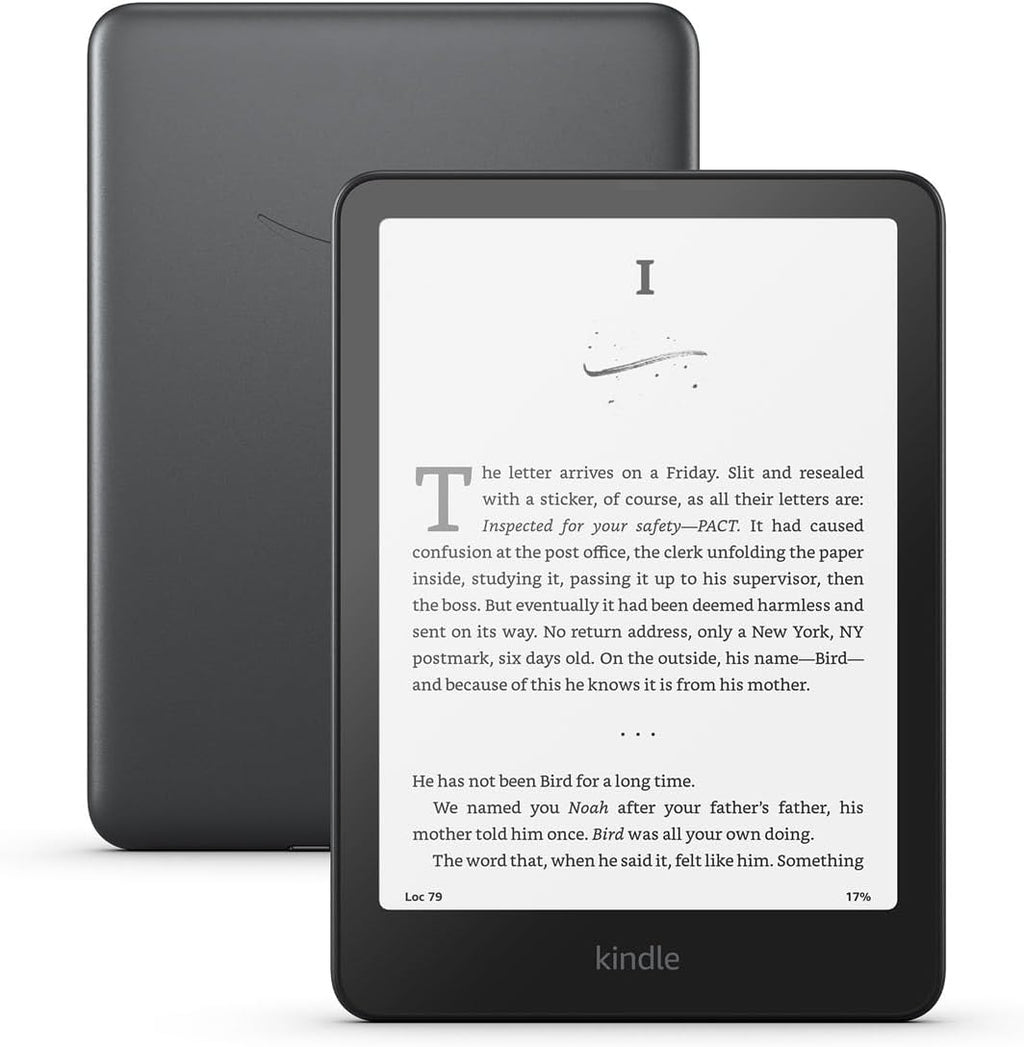 Amazon Kindle Paperwhite Signature Edition 32GB (2024 model) – Auto-adjusting front light, wireless charging, and weeks of battery life – Metallic Black