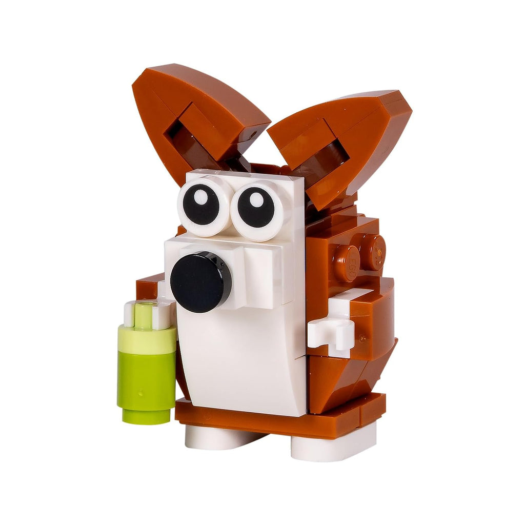 LEGO Books: Desk Pets – Corgi (Ages 6+, 55 Pieces)