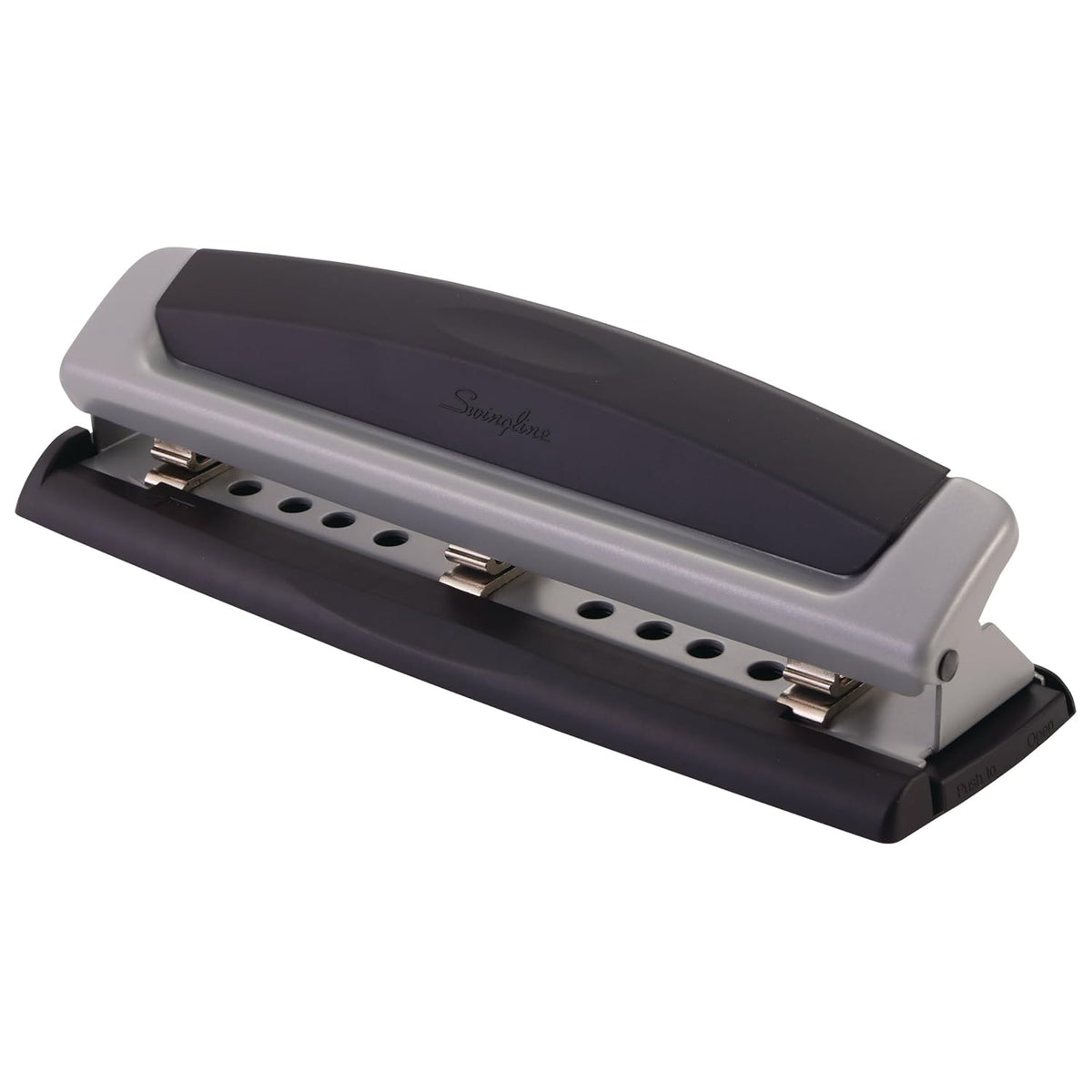 Swingline Precision Pro 3-Hole Punch – 10-Sheet Capacity, Adjustable 2-3 Hole, Metal (74037)
