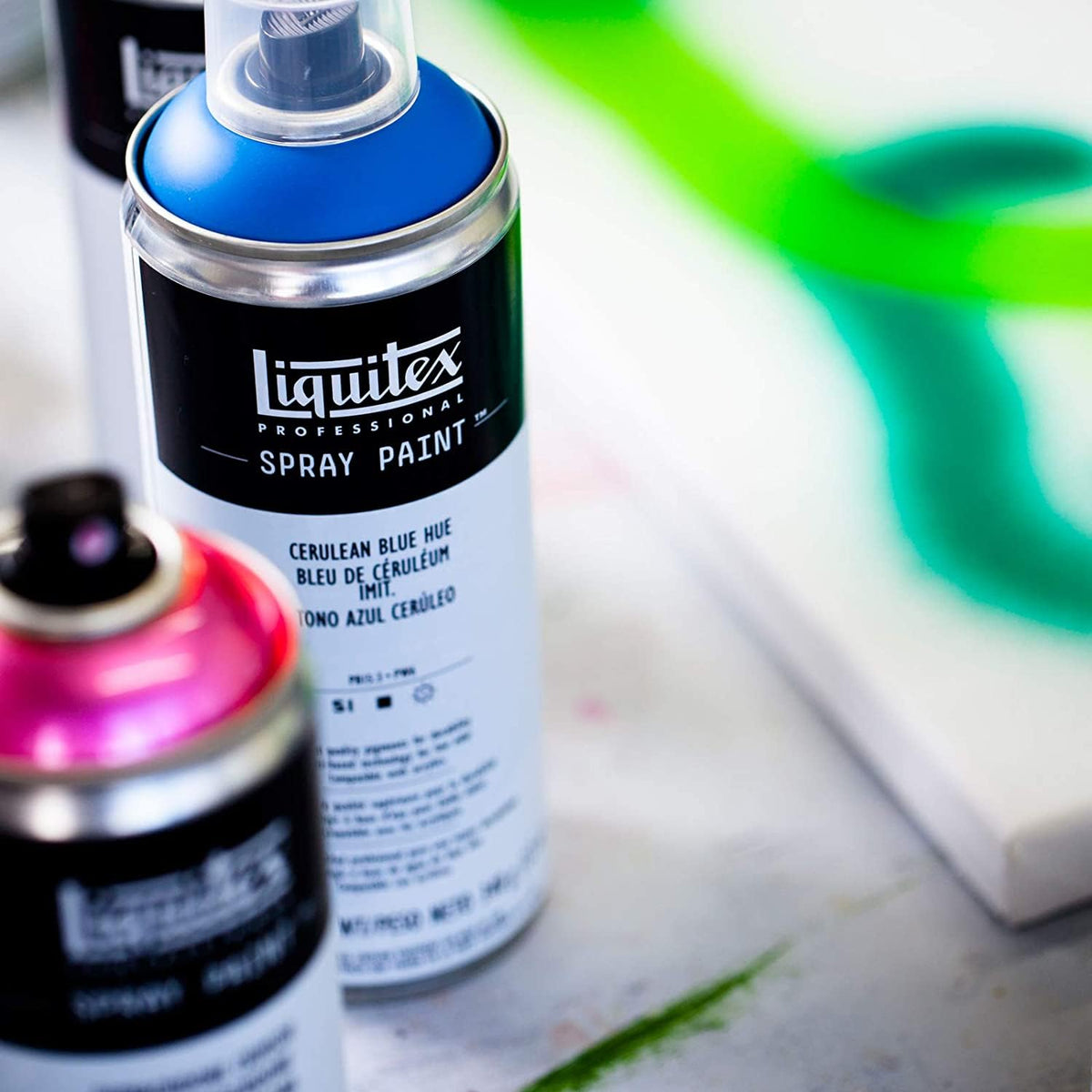 Liquitex Professional Acrylic Spray Paint – 12oz (400mL) | Matte, Low-Odor, ASTM D4236 Safe