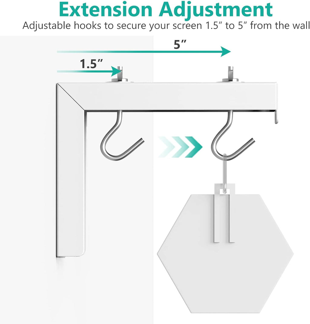 WALI Universal Projector Screen Ceiling Mount, Holds up to 66 lbs