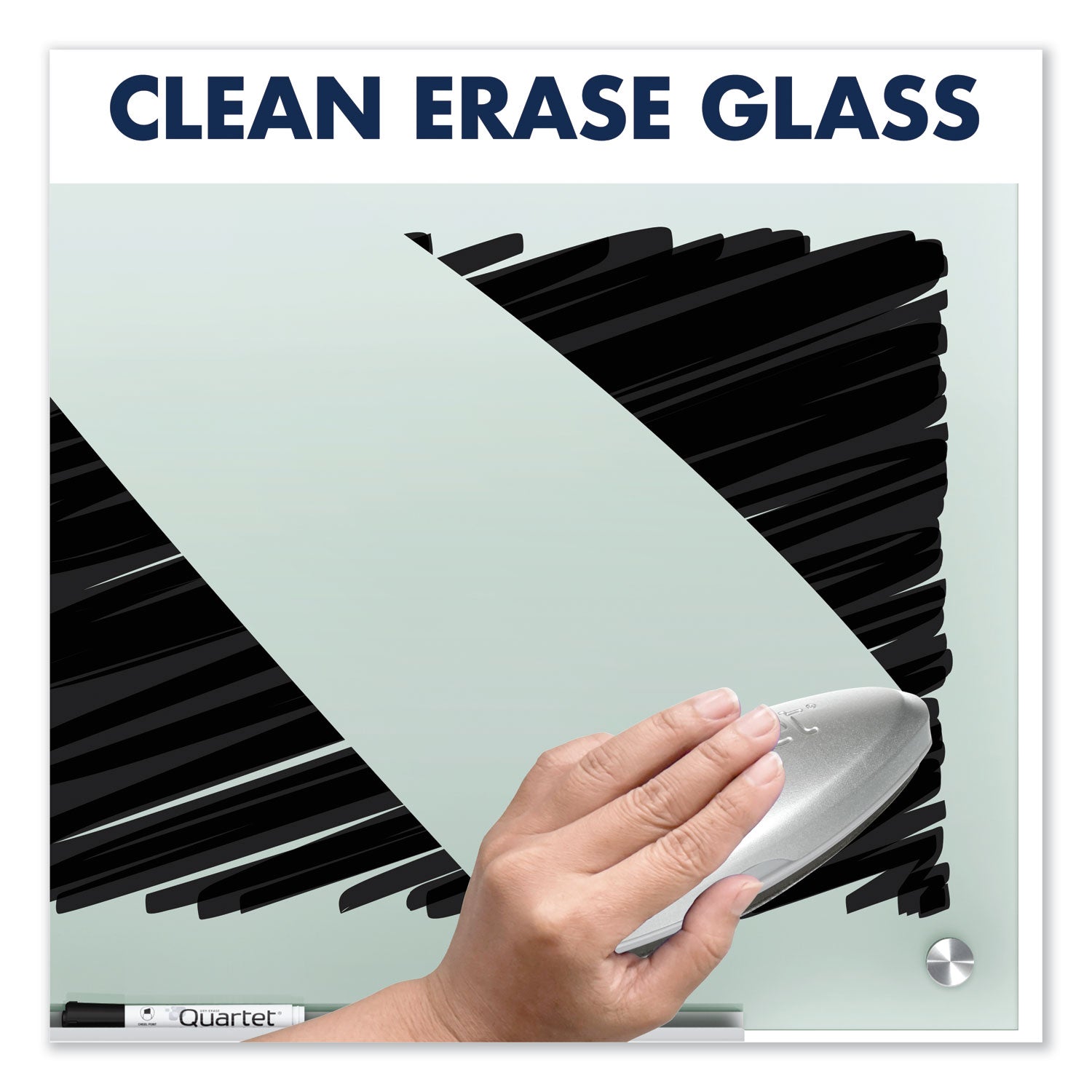 Quartet Infinity Glass Marker Board, Frosted, 36 x 24