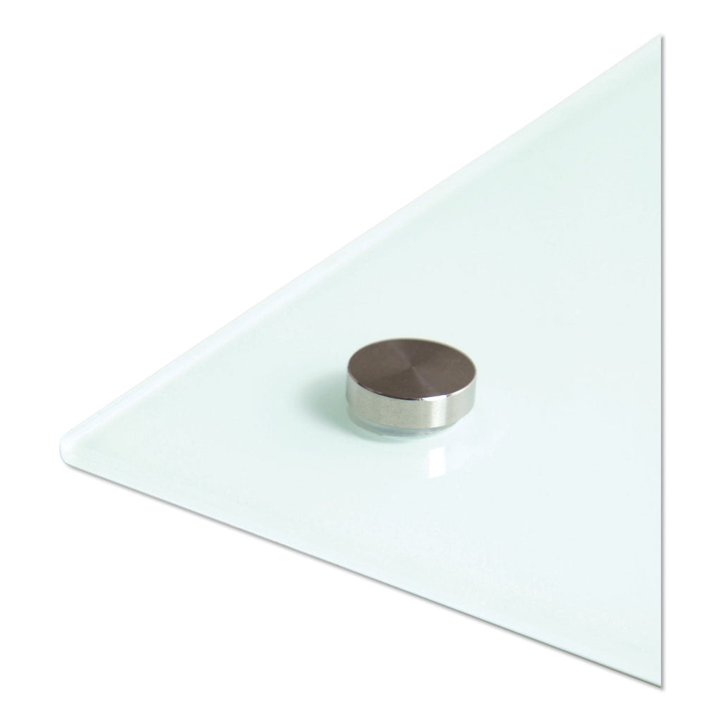 U Brands Magnetic Glass Dry Erase Board Value Pack, 36 x 36, White