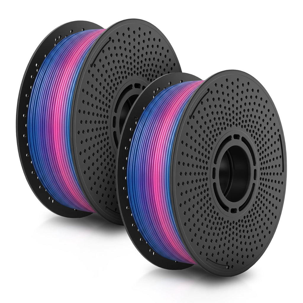 TMWEFUSC PLA 3D Printer Filaments with 2 Pieces for Bambu Lab P1S P1P