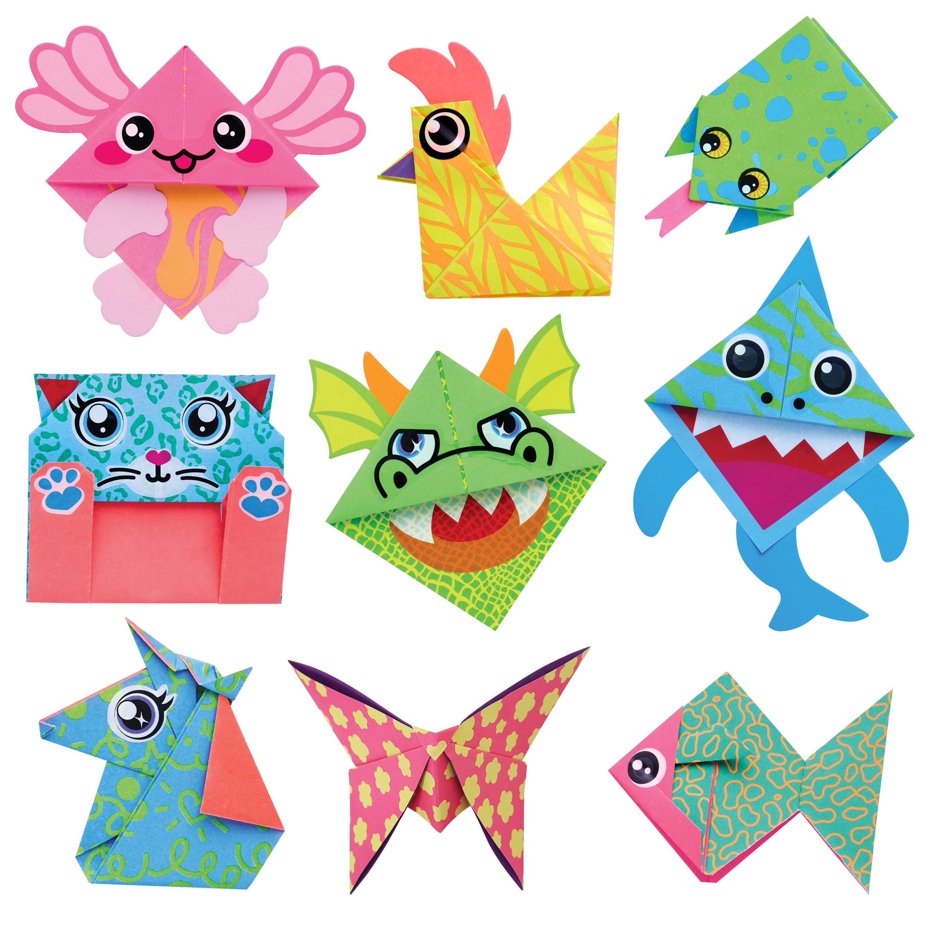 Creativity for Kids Origami Craft: DIY Origami Kit for Kids, 60 Bright