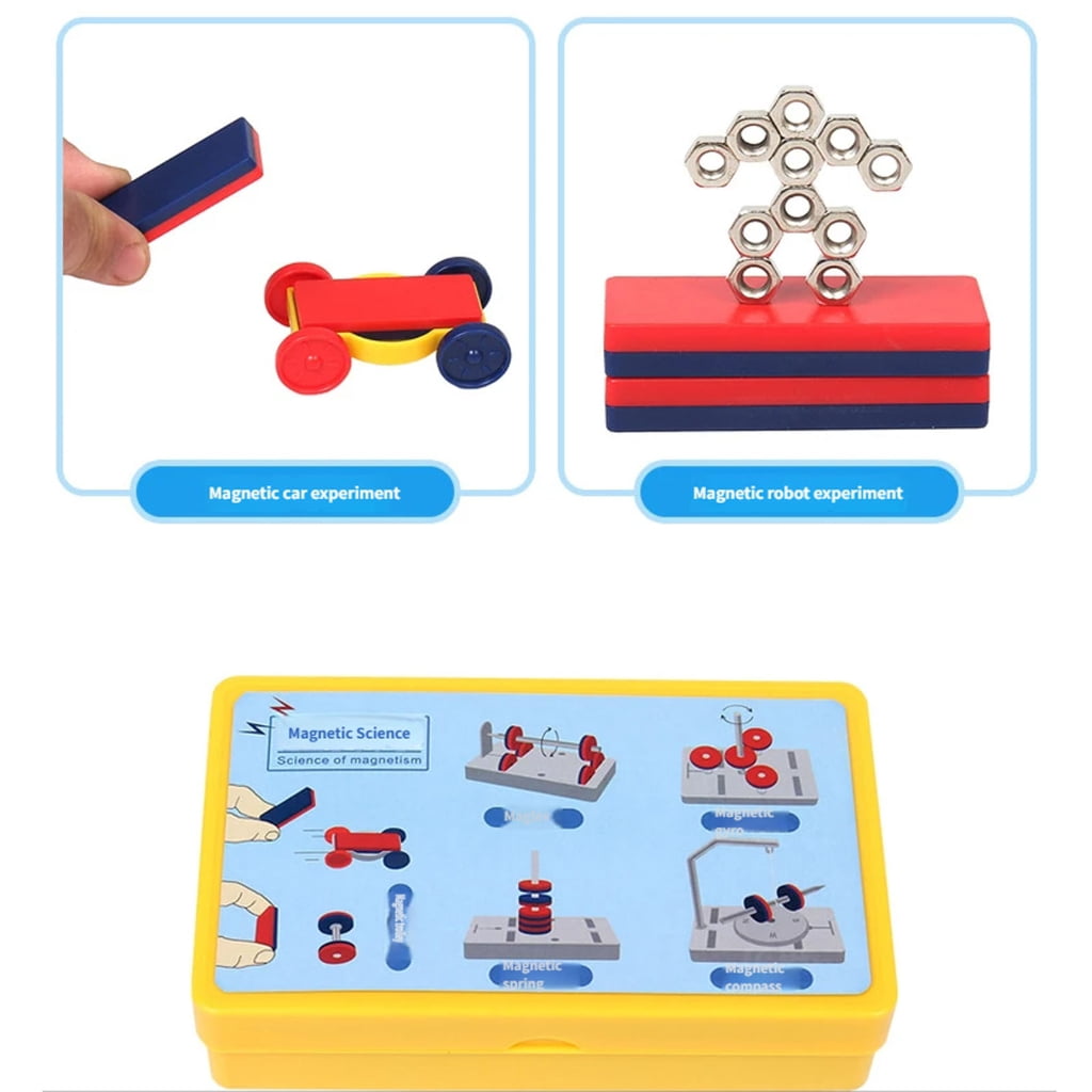 7829 Complete Magnet Science Experiment Laboratory Set For School Proj