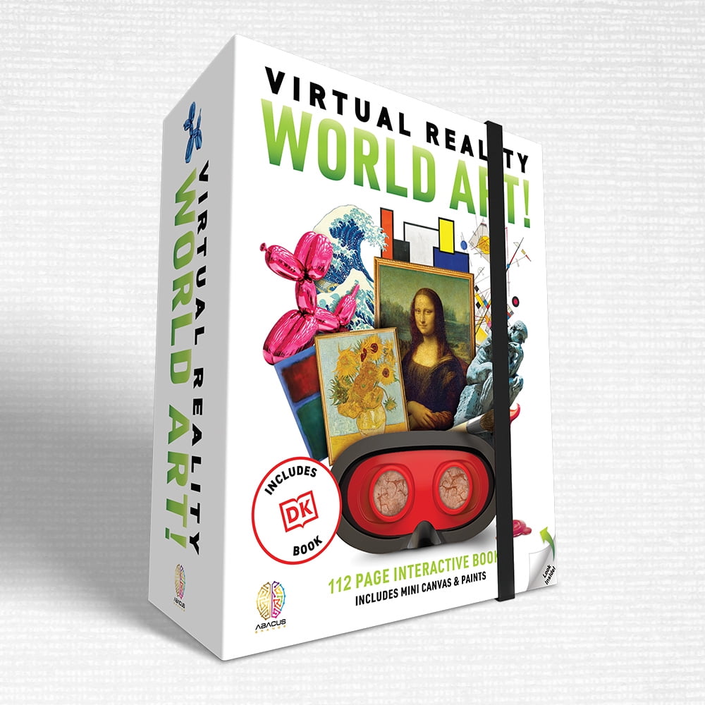 Abacus Brands VR World Art with DK Book, Science Kit for Kids, STEM To