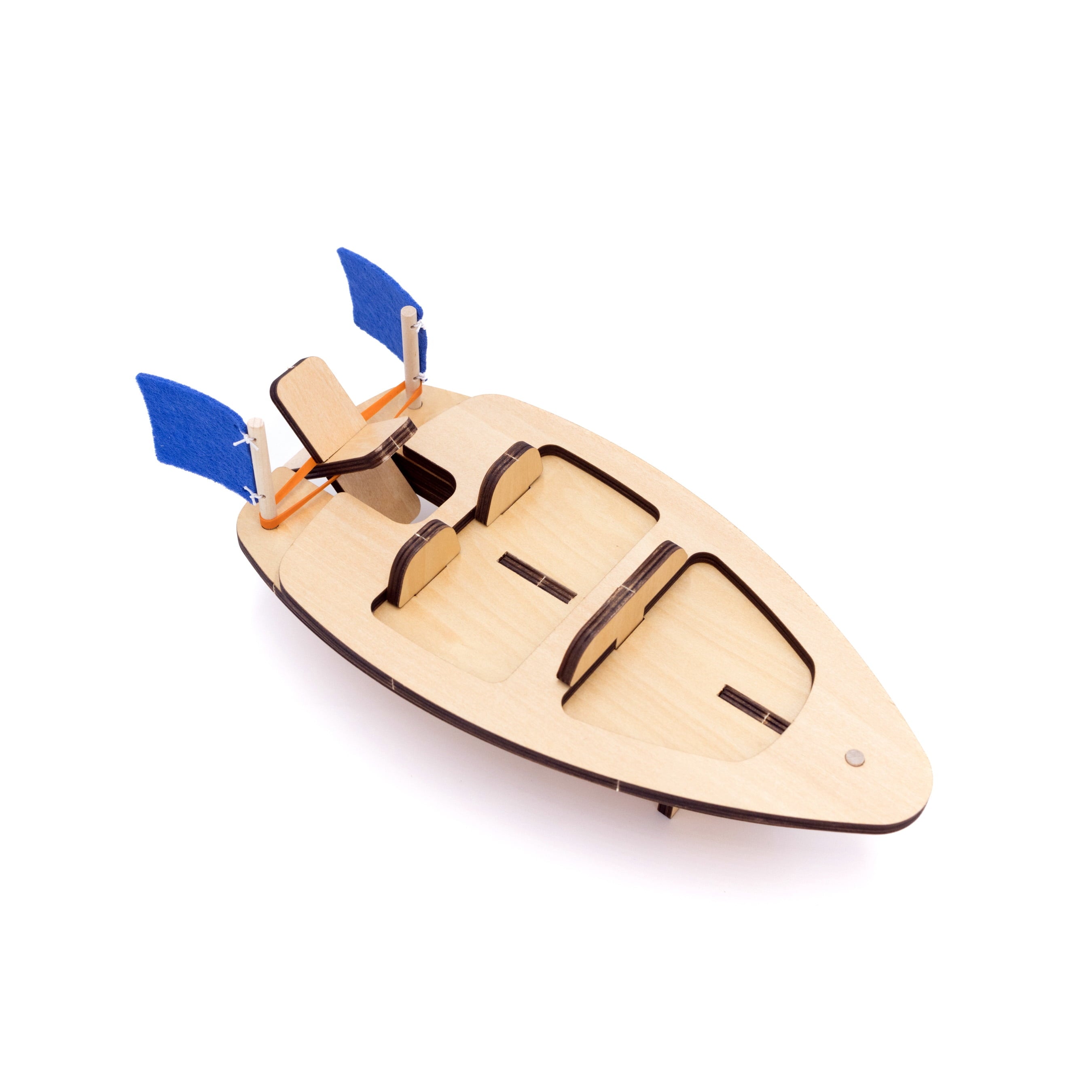 Jimmy's Workshop, Kids DIY 13+ Piece, Speedboat Beginner Woodworking S