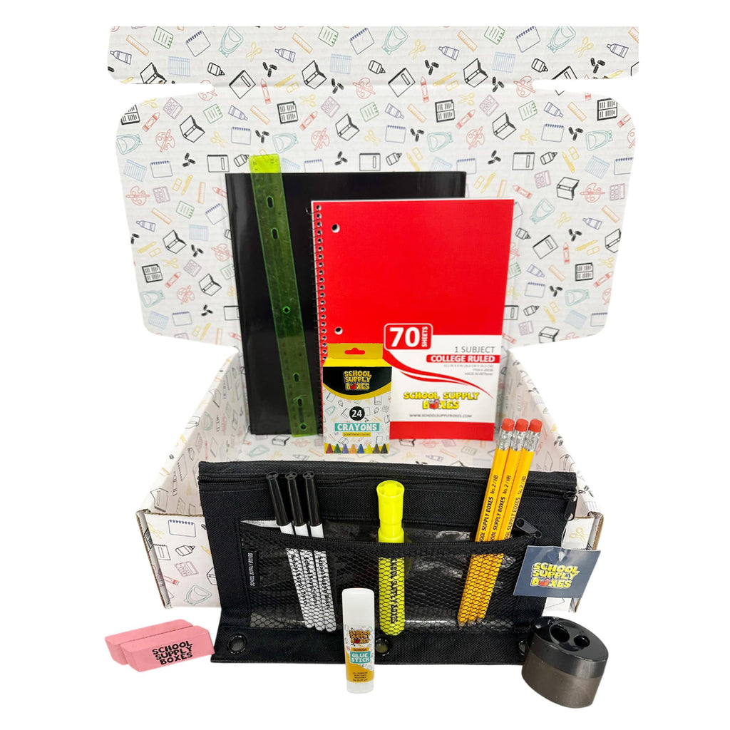 School Supply Boxes | Budget Saver Bundle (1 Box) | Affordable Back to