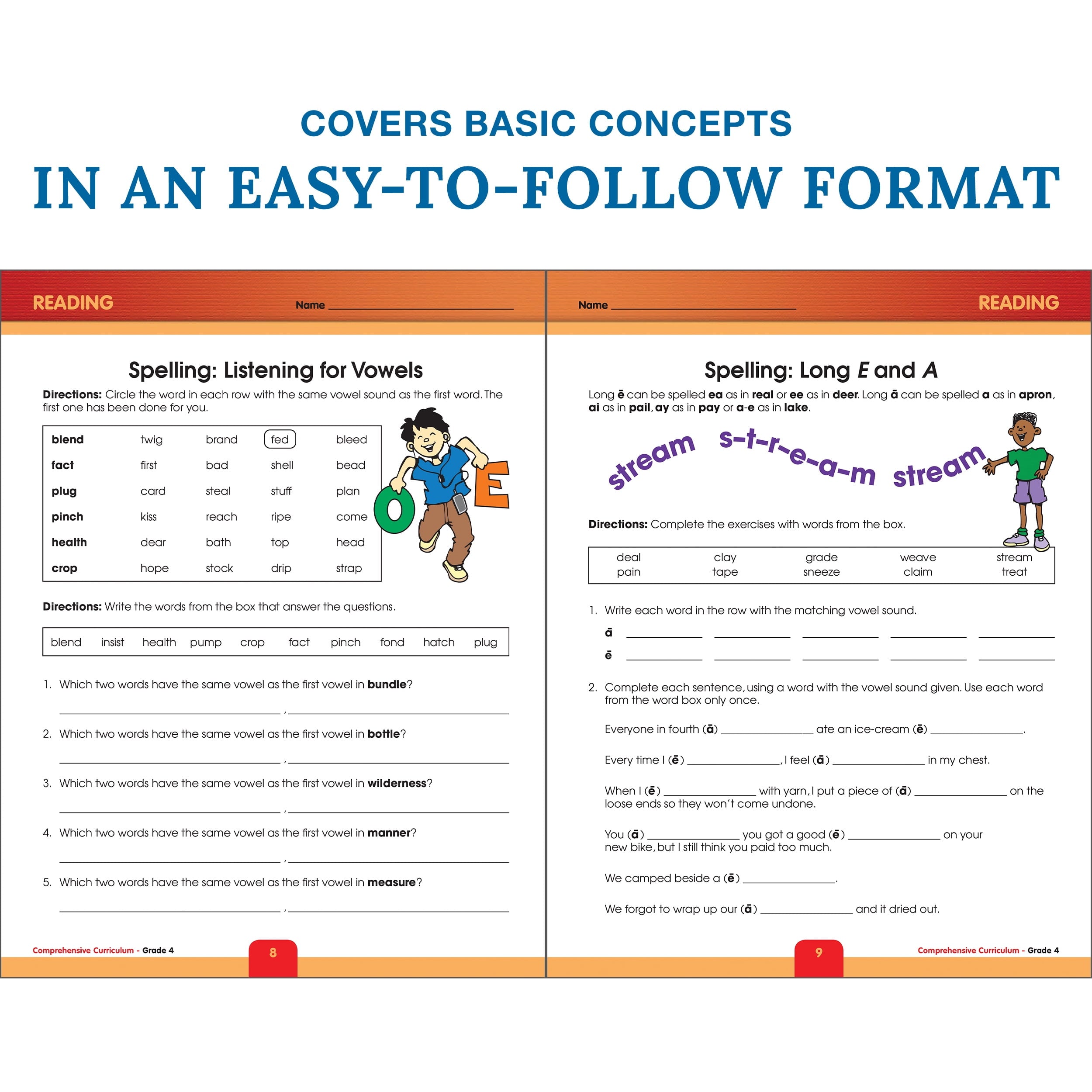 Carson Dellosa Comprehensive Curriculum of Basic Skills Workbook (544)