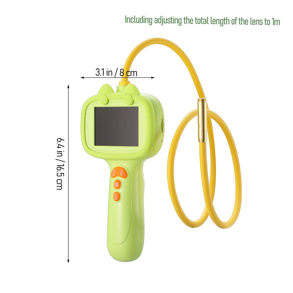 Kids Borescope Toy with Light, Educational Toy, Birthday Gift for Boys