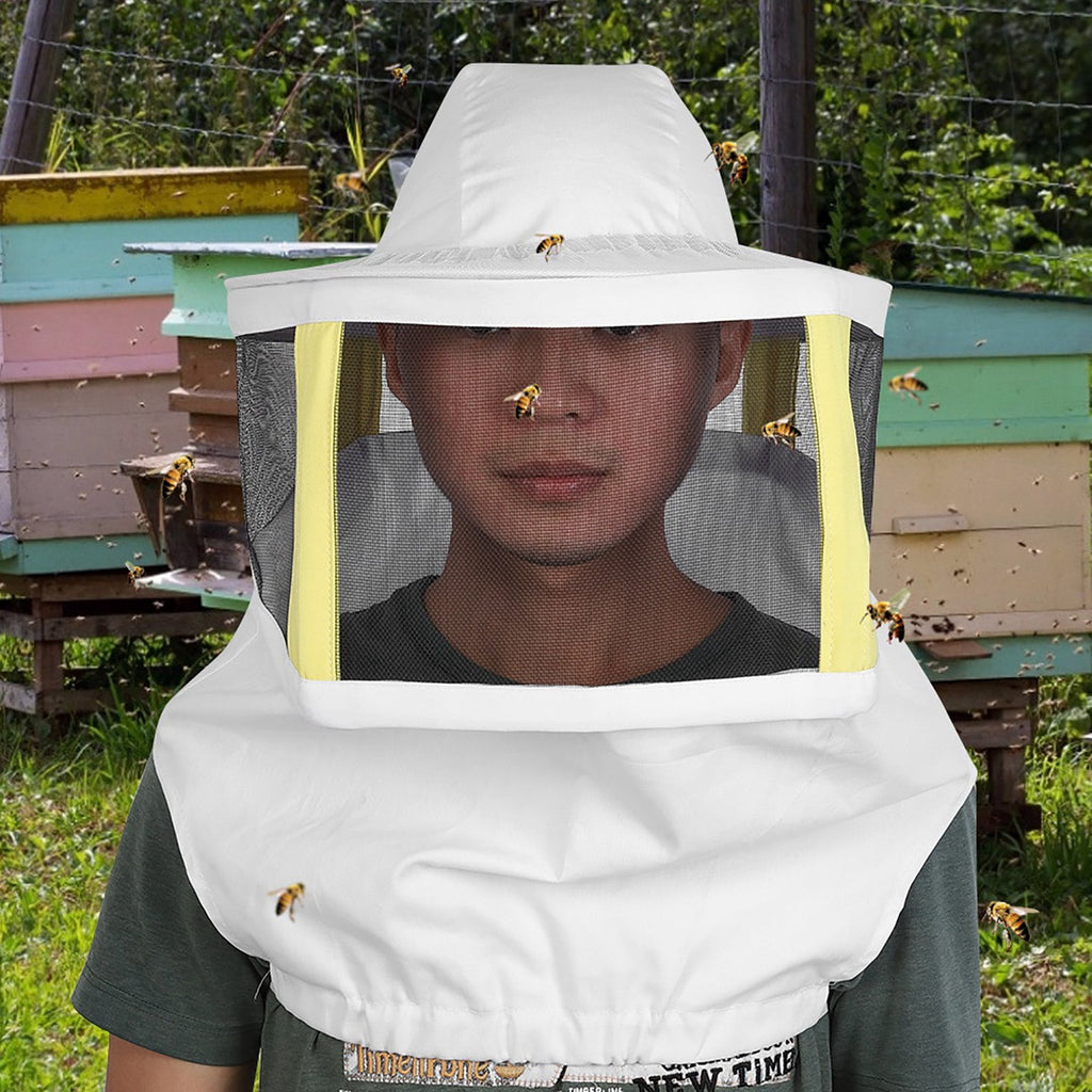 BIMZUC Professional Protective Bee Keeping Hat Veil, Breathable Anti B
