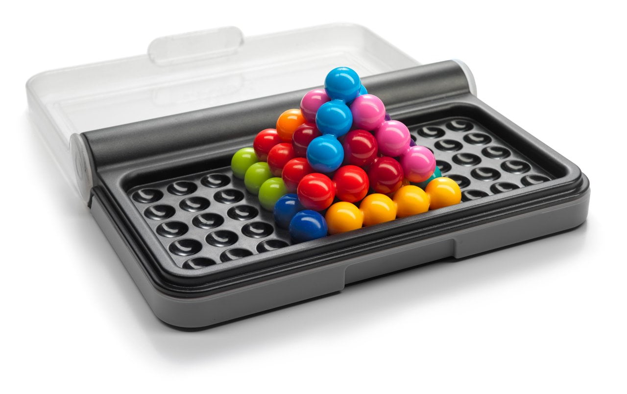SmartGames IQ Puzzler Pro Compact Board Game Puzzle 120 3D Challenges