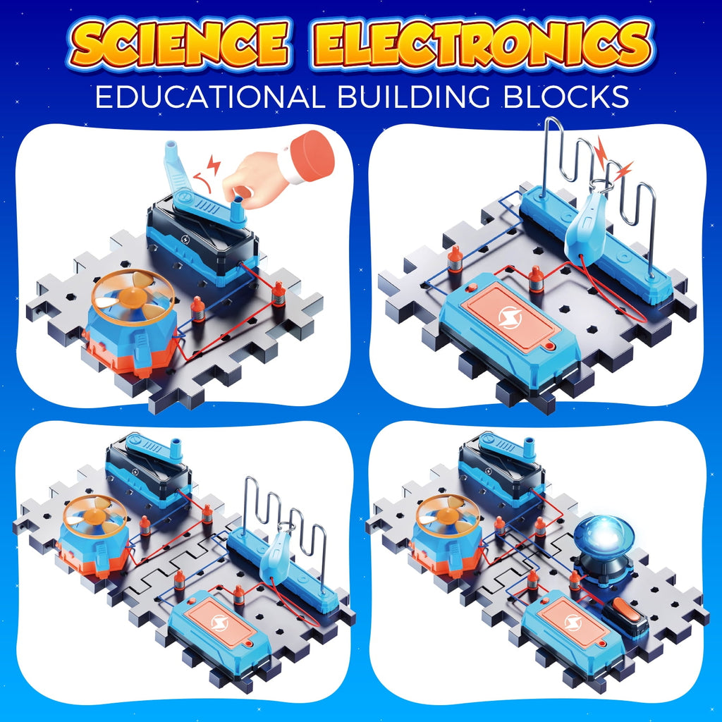 UUSUOO Science Kits for Kids Age 8-12,DIY Electronics Exploration Kit,