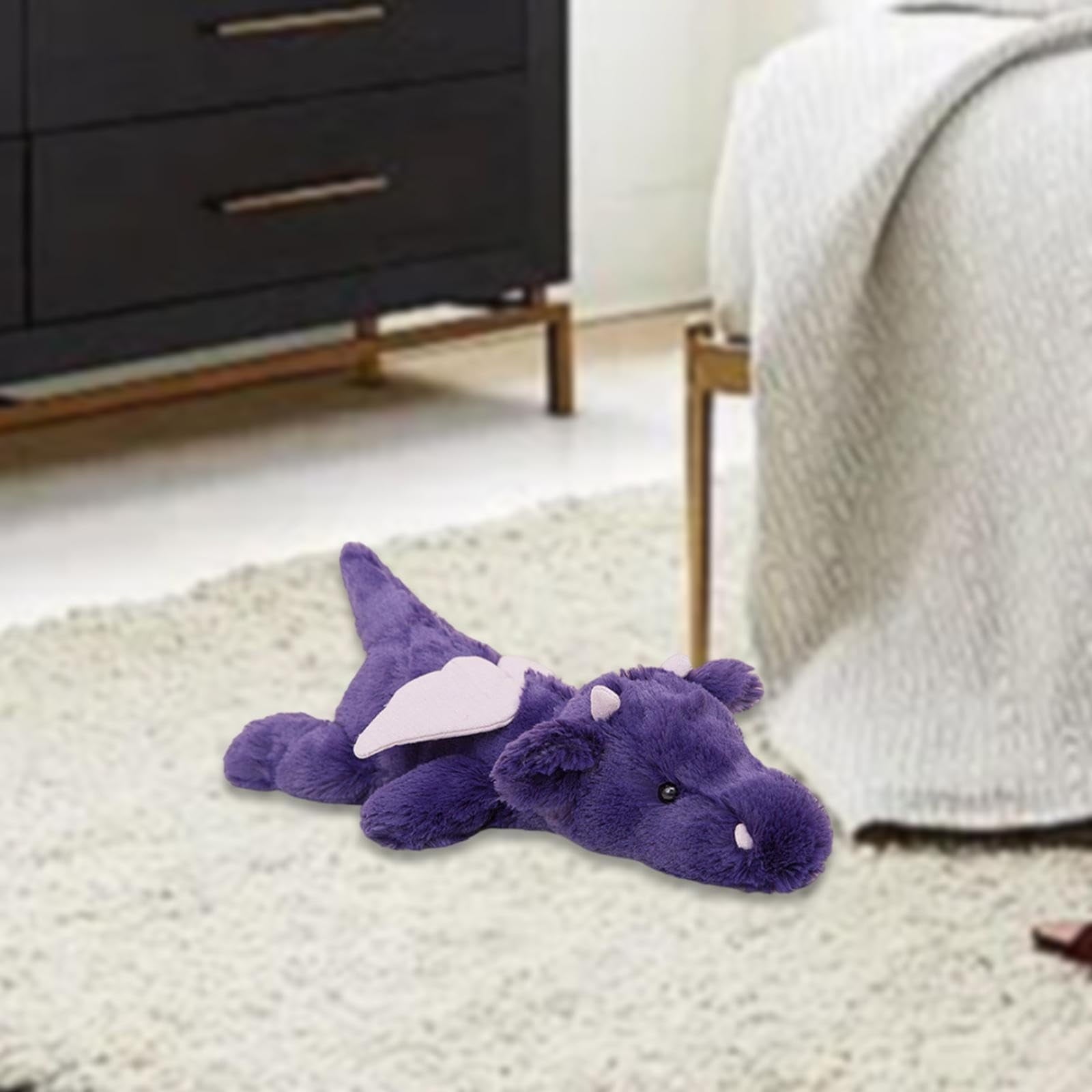 BINGLI Fire Dragon Plush 15.75" Soft Weighted Dragon Stuffed Animals G