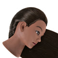 RYHAIR 30 inches Long 80% Human Hair Mannequin Head for Practice Braid