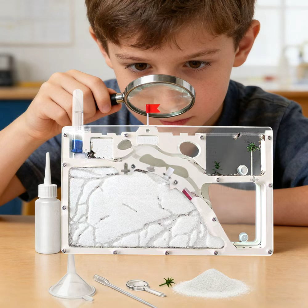 Kahopy Large Ant Farm , Sand Ant Farm Nest, Clear Acrylic Ant Farm Kit