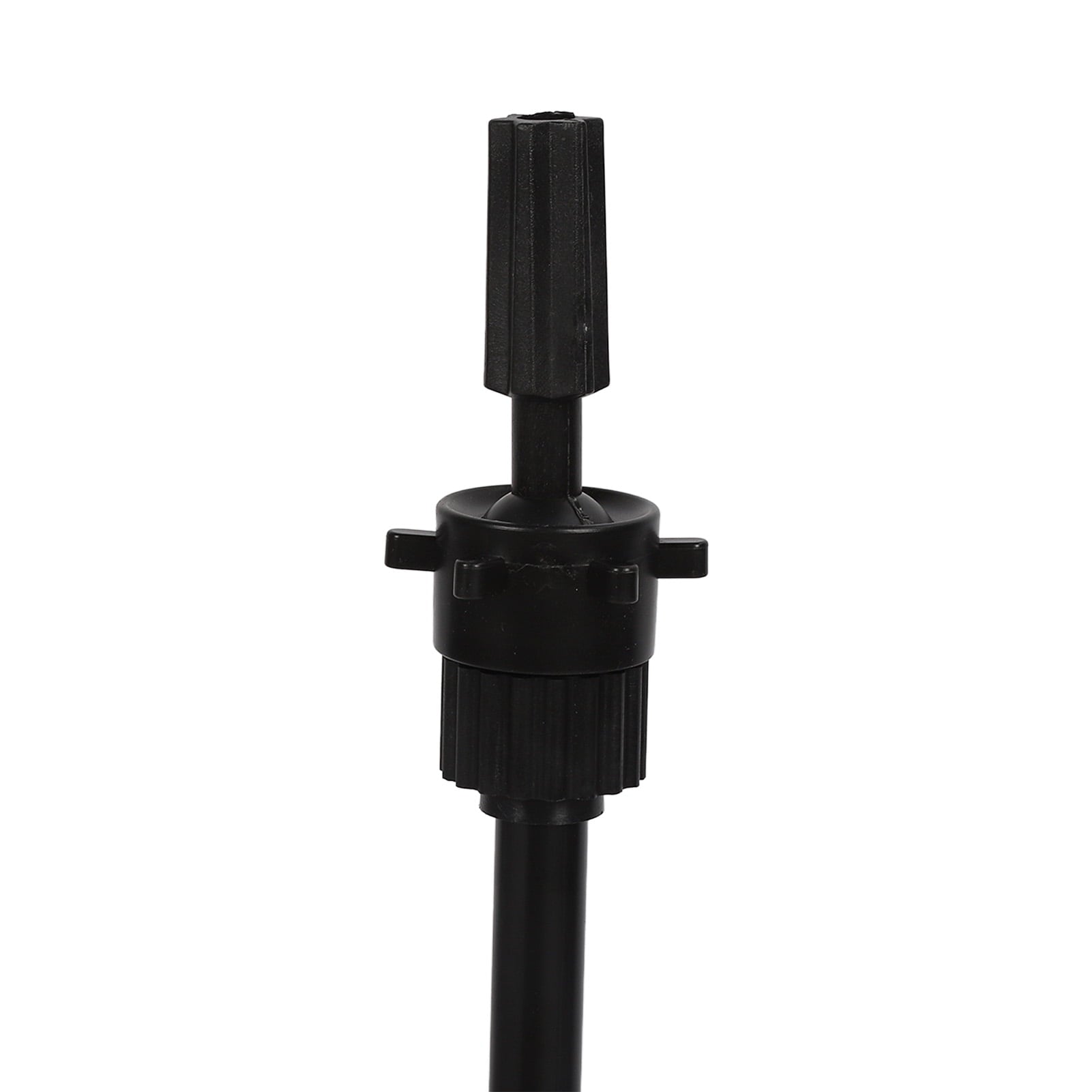 NFTIGB Black Mannequin Head Stand Aluminium Alloy Adjustable Wig Stand