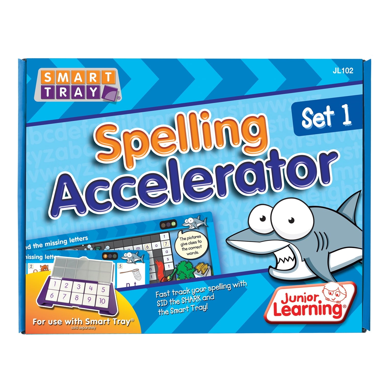 Junior Learning Smart Tray Spelling Accelerator, Set 1