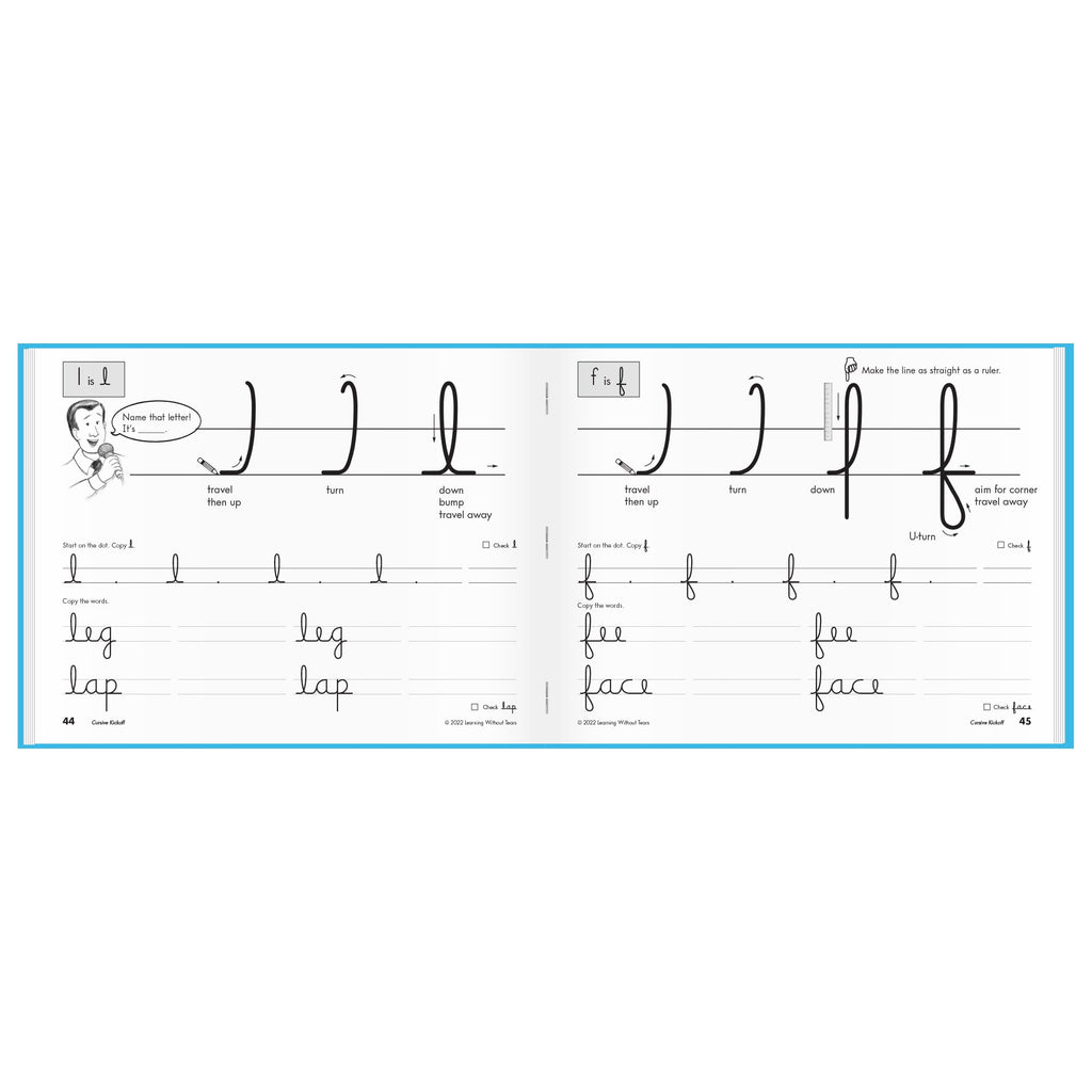 Handwriting Without Tears Cursive Kickoff 2nd Grade Cursive Handwritin