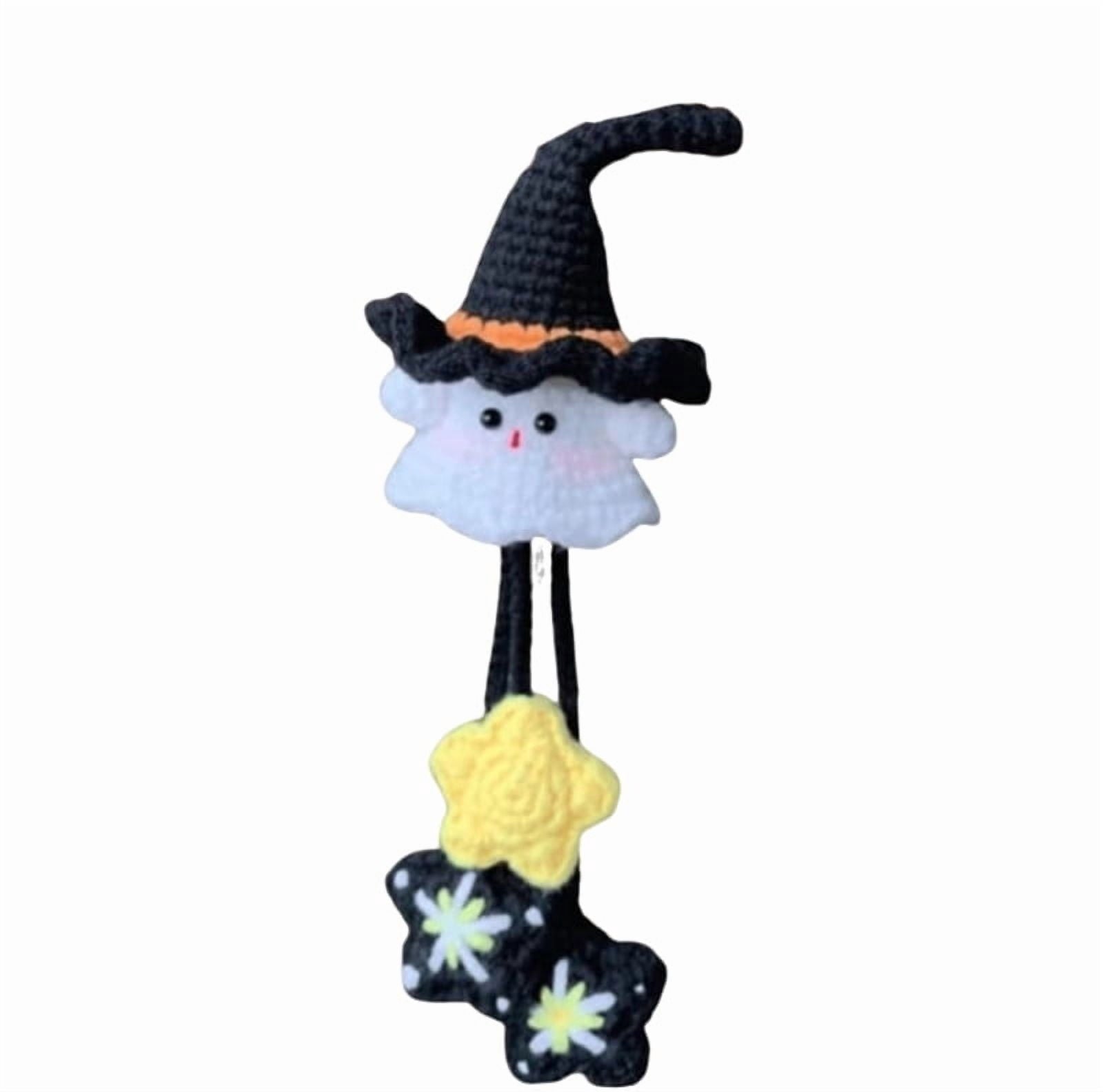 OEFNTAC Crochet Kit DIY Witch Ghost Crochet Kit Halloween DIY Set Hand