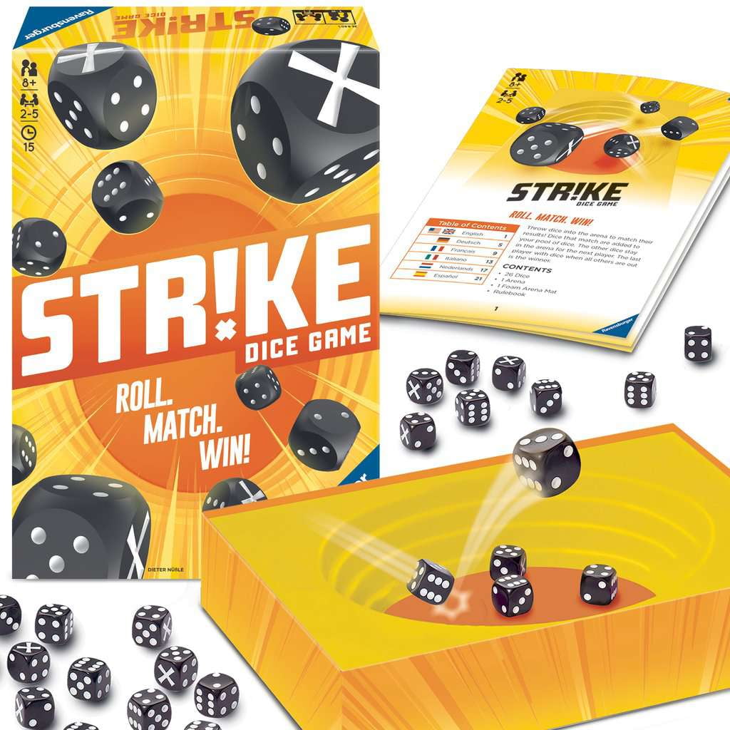 Ravensburger Strike Board Game, Children Ages 8 and up