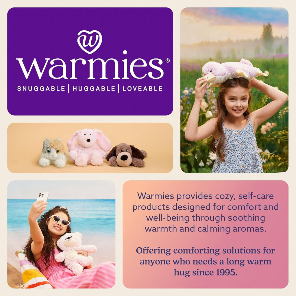 warmies 13” Opossum Stuffed Animal, Microwavable Heated Plushies and