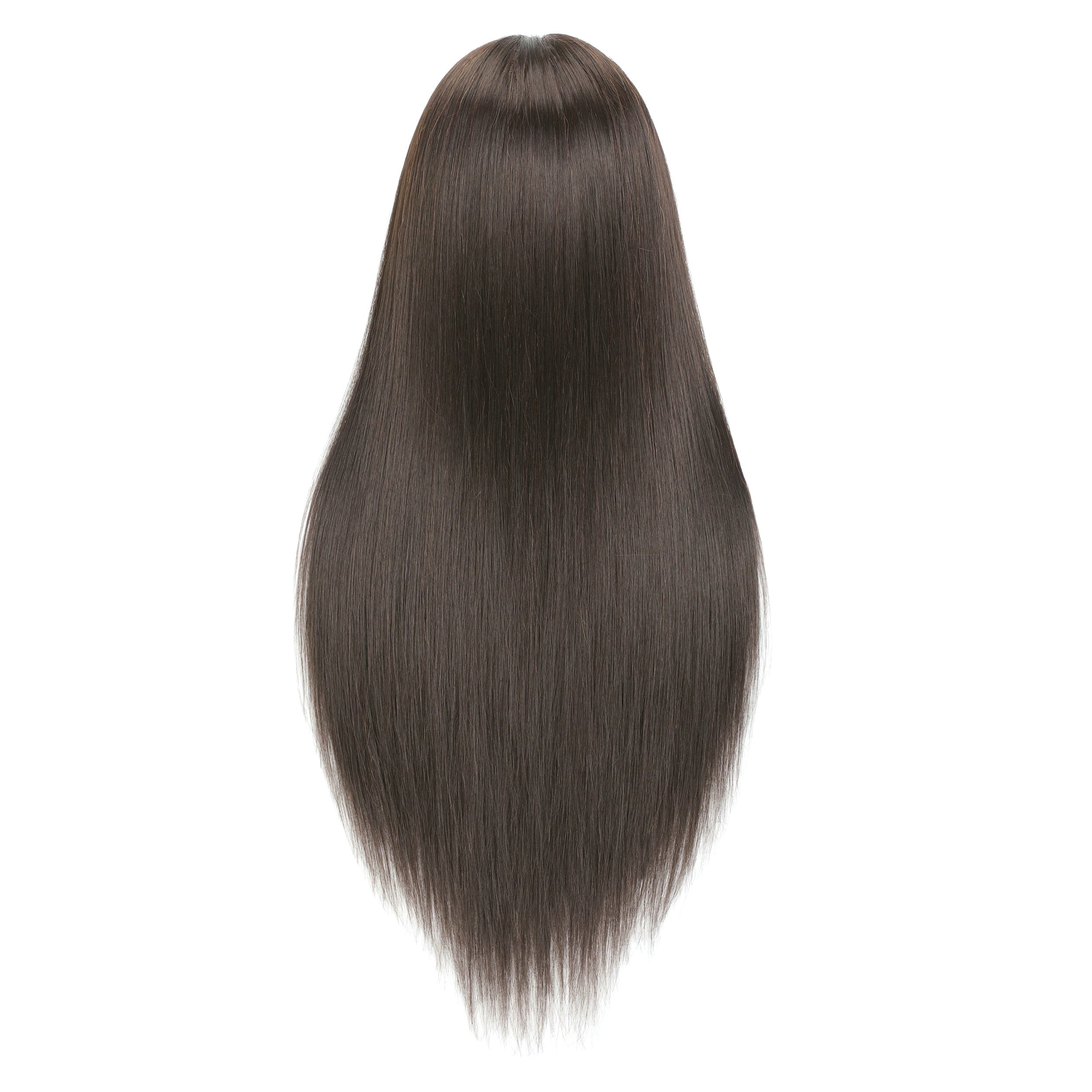 RYHAIR 30 inches Long 80% Human Hair Mannequin Head for Practice Braid