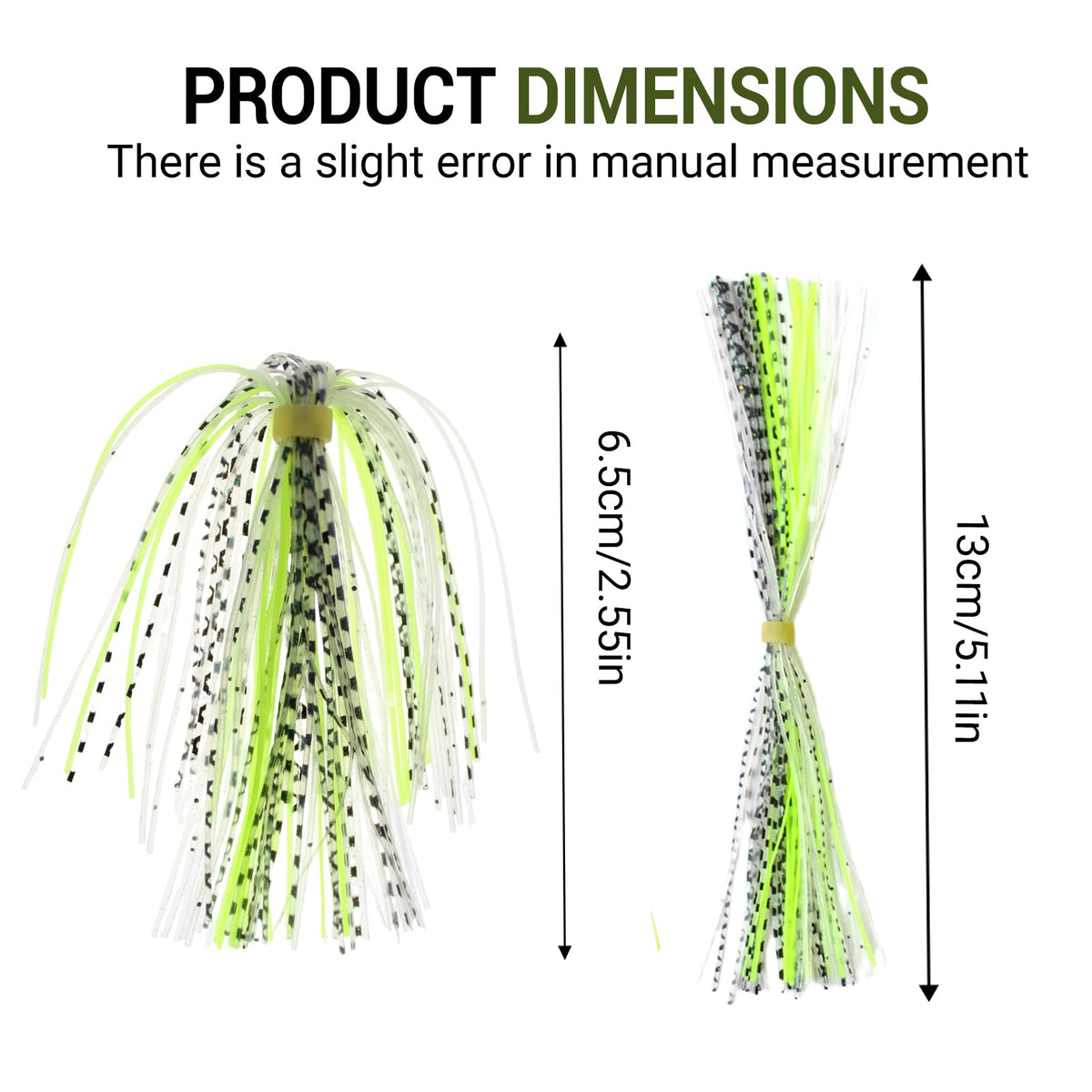 Silicone Skirt & Legs Fly Tying Material (Multi-Color Pack)