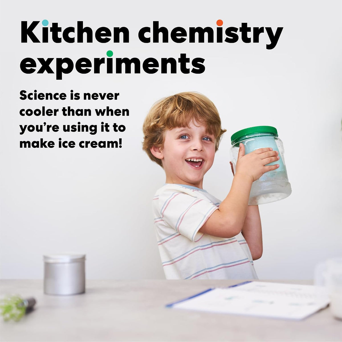 KiwiCo Science of Cooking Bundle: Ice Cream & Mini Cakes Kits, Ages 5+