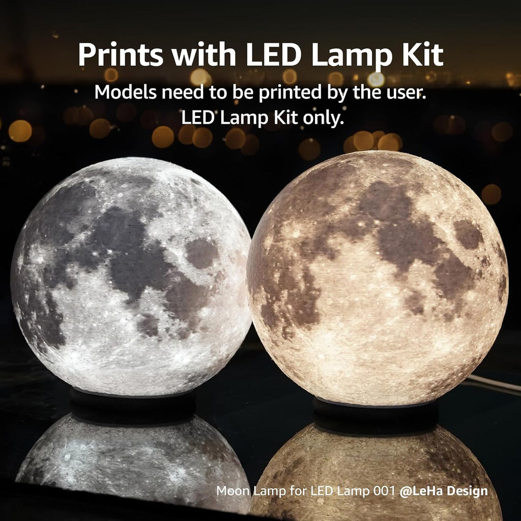 Bambu Lab A1 mini 3D Printer + LED Lamp Kit, Ready-to-Use for Beginners