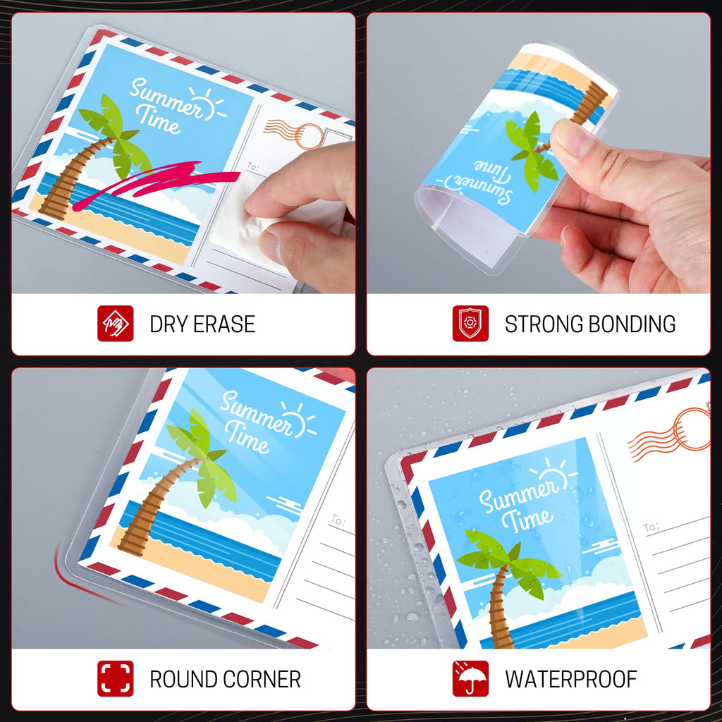 CAREGY: 200-Count Business Card Size Laminating Pouches (5 Mil)
