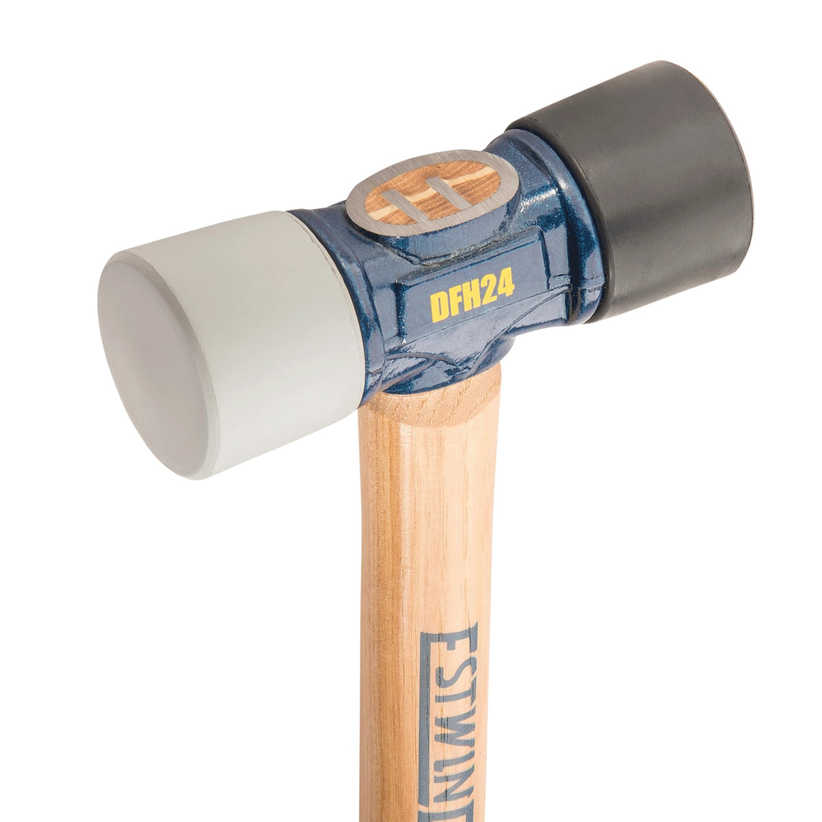 ESTWING Rubber Mallet, 12oz Red & Yellow Mallet, DFH12