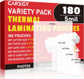 CAREGY 180 Count Thermal Laminating Pouches,5Mil