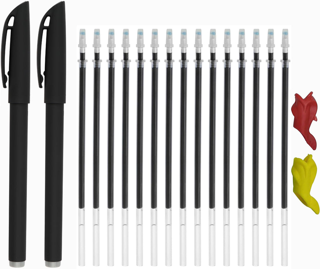 AALGO 30Pcs Magic Pens & Refills for Magic Grooved Writing Practice Workbooks,Disappearing Ink Pen for Handwriting Book,Magic Groove Pen for Cursive Handwriting Workbook or Tracing Books 3-5