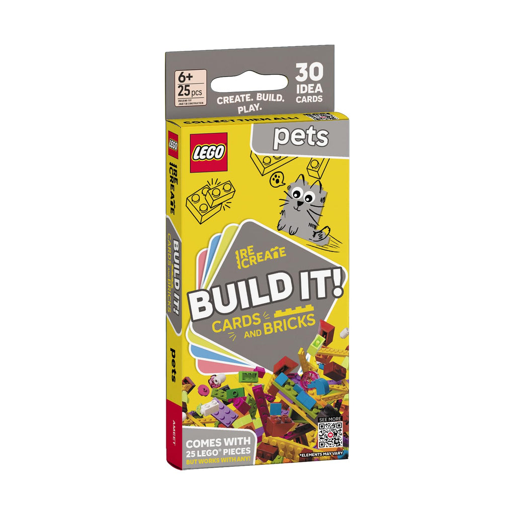 LEGO Books: ReCreate Activity Cards (Ages 6+, Choose a Theme)