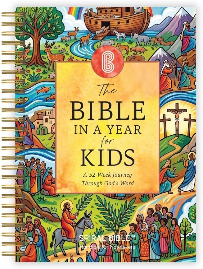 Official Spiral Bible: Bible in a Year for Kids, 52-Week Journey, Ages 5-13