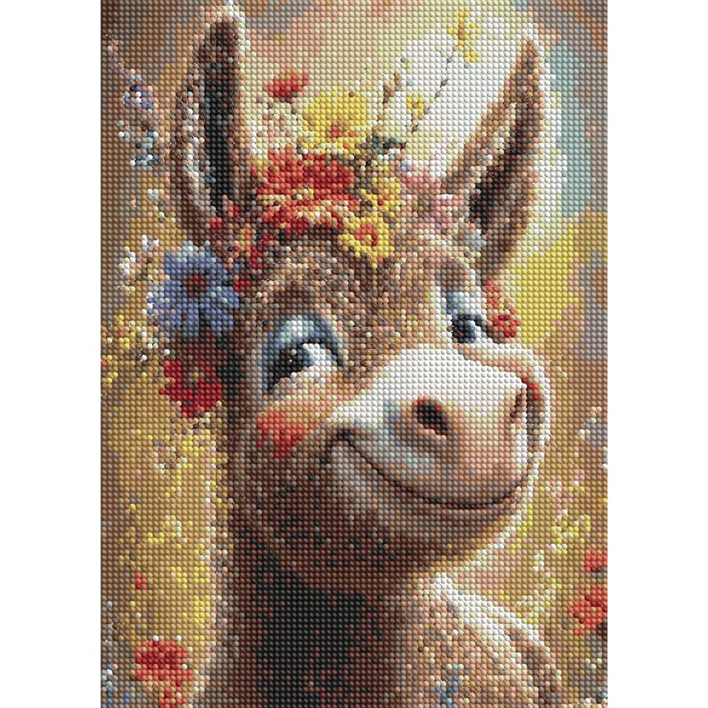 VICESESE 5D Diamond Painting Kit for Adults 12x16 Inch Diamond Art Set Cute Duck Animal Diamond Painting DIY Diamond Art Full Drill Crystal Painting for Home Wall Decor