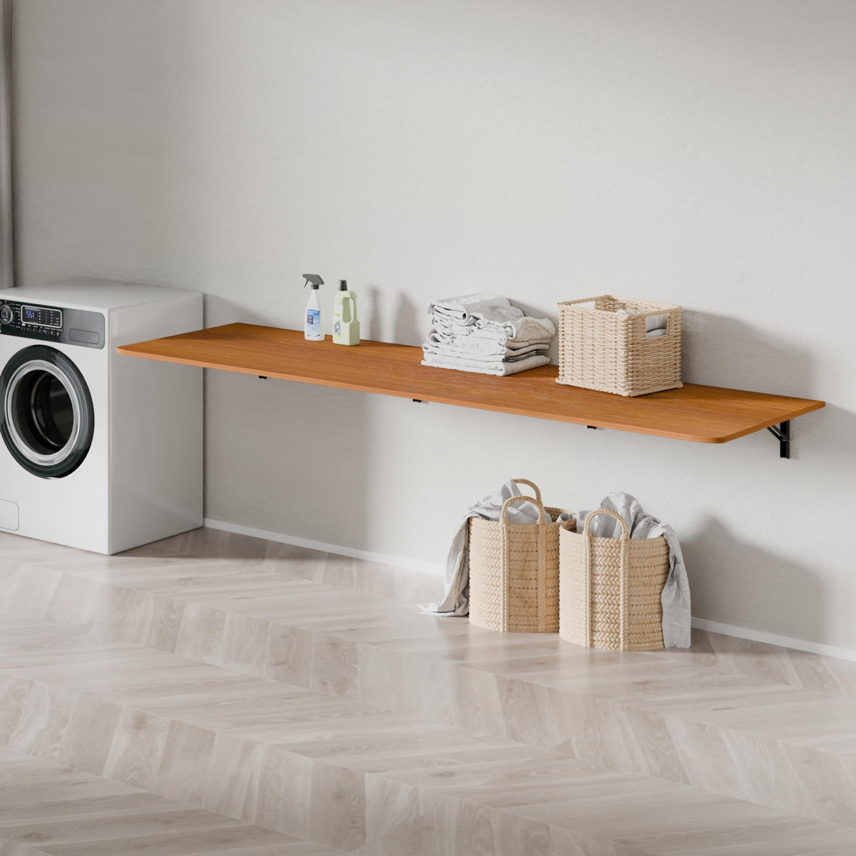 Dogsky Wall Mounted Folding Table 24x15.7 in - 100LB Capacity