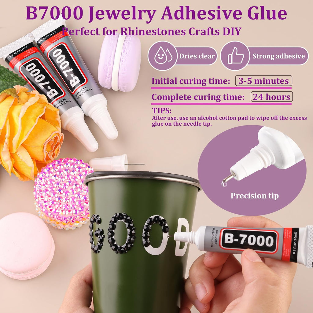 Bedazzling Kit 50000Pcs 3mm Jelly Rhinestones - Diamond Art