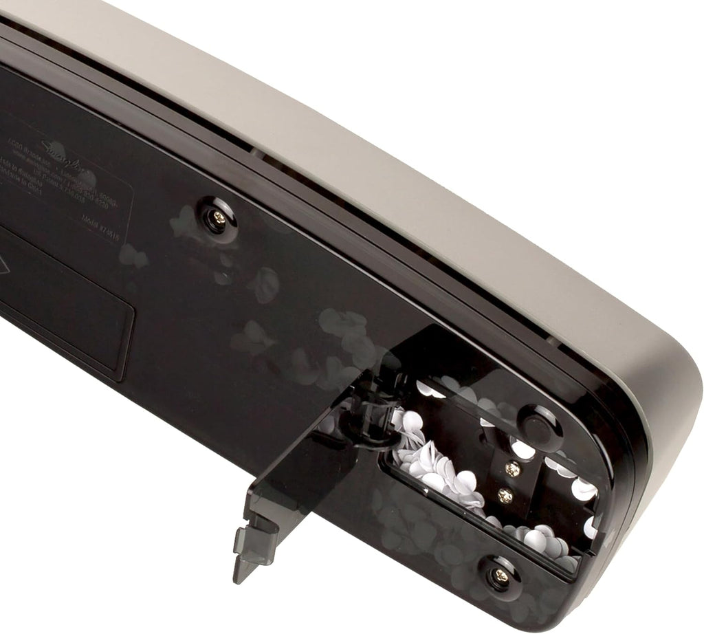 Swingline Electric 3-Hole Punch – 15-Sheet Capacity, AC or Battery Powered (74515)